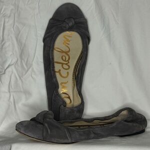 Sam Edelman Grey Suede Shoes